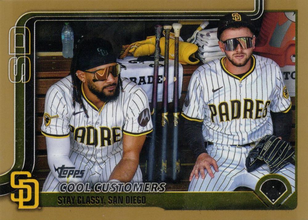 Jackson Merrill / Fernando Tatis Jr. [Gold Border] #US221