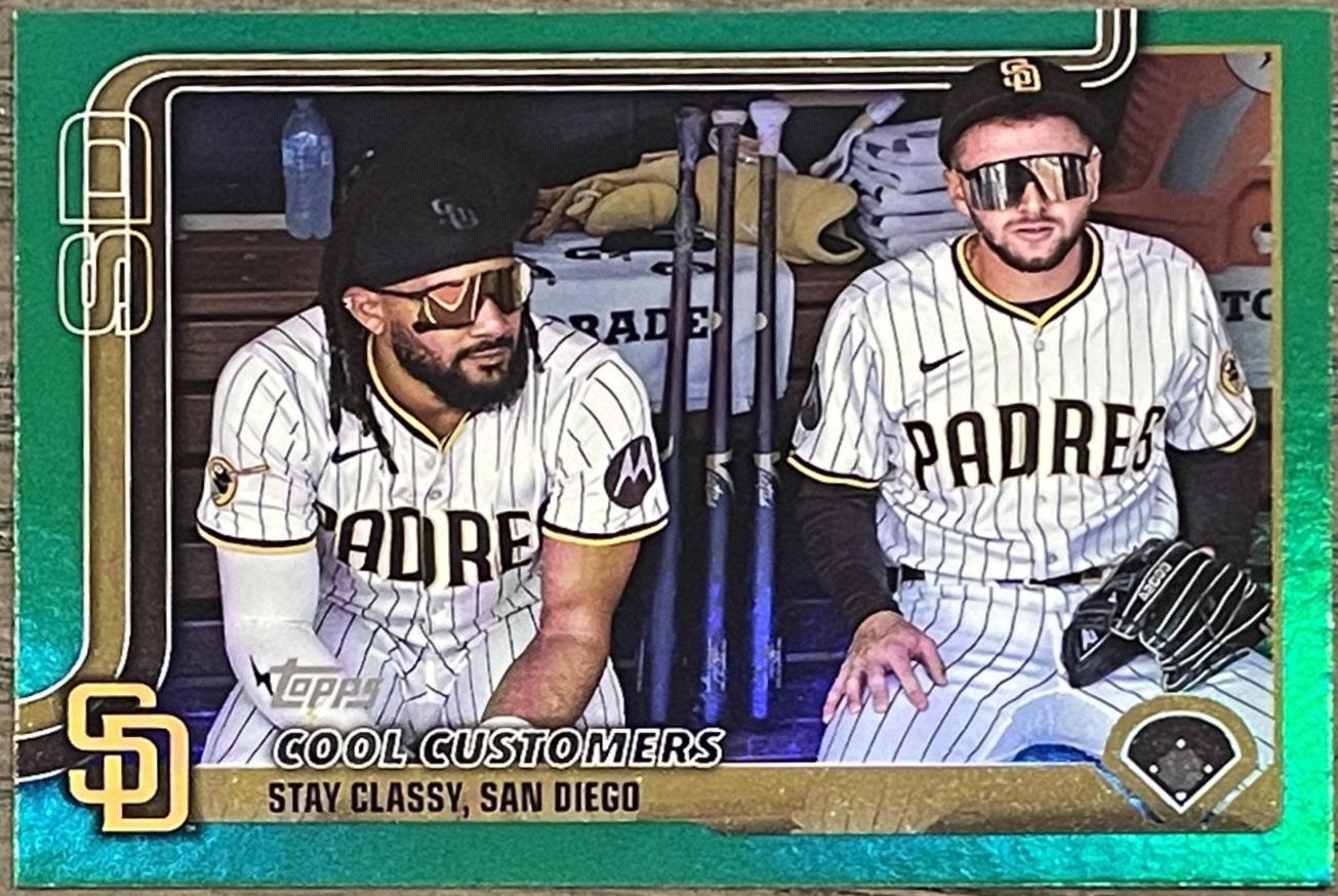 Jackson Merrill / Fernando Tatis Jr. [Green Rainbow Foil] #US221