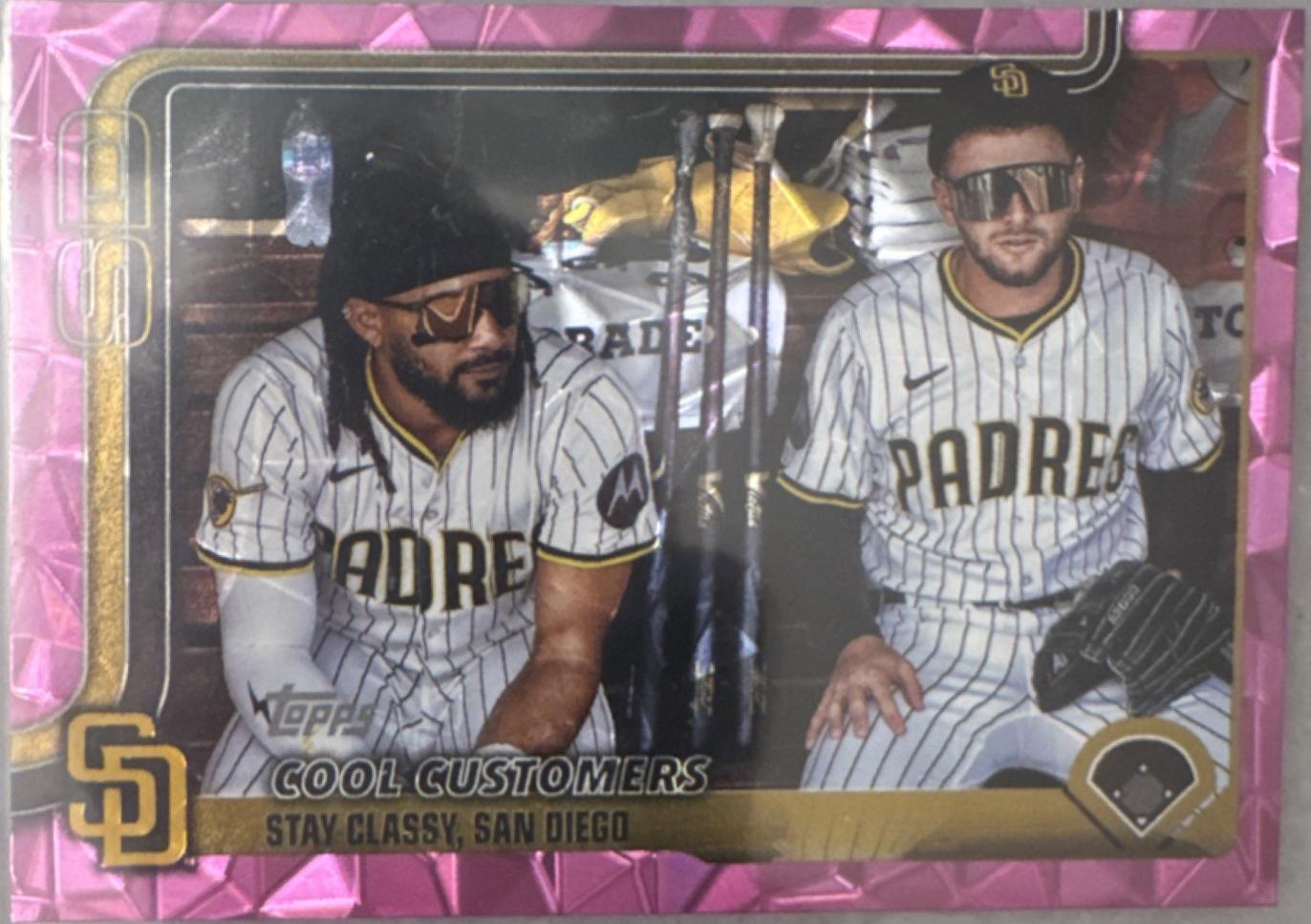 Jackson Merrill / Fernando Tatis Jr. [Pink Diamante Foil] #US221