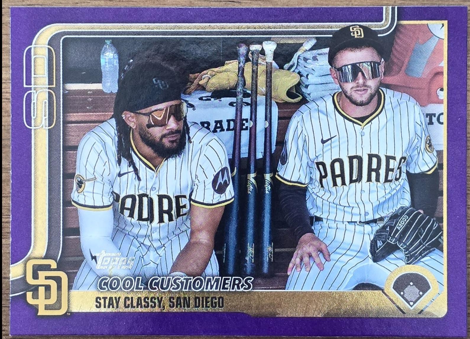 Jackson Merrill / Fernando Tatis Jr. [Purple Rainbow Foil] #US221