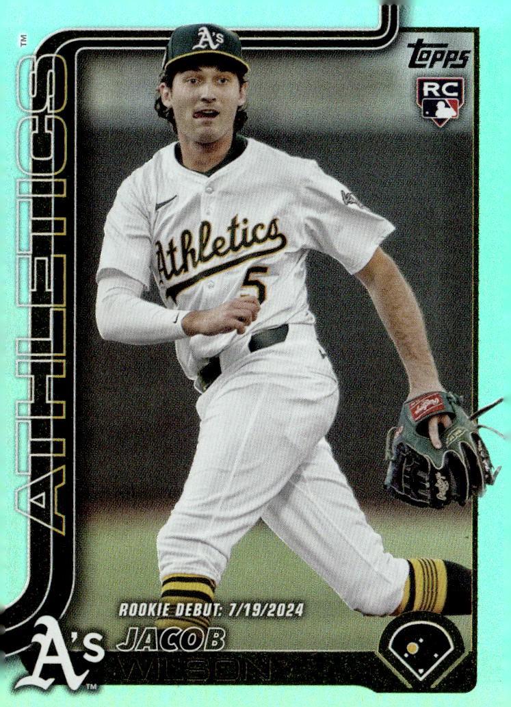 Jacob Wilson [Aqua Rainbow Foil] #US180