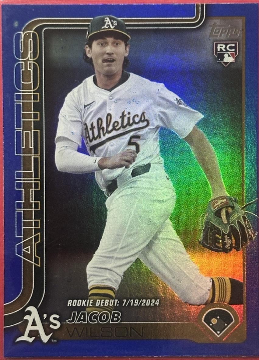 Jacob Wilson [Blue Rainbow Foil] #US180