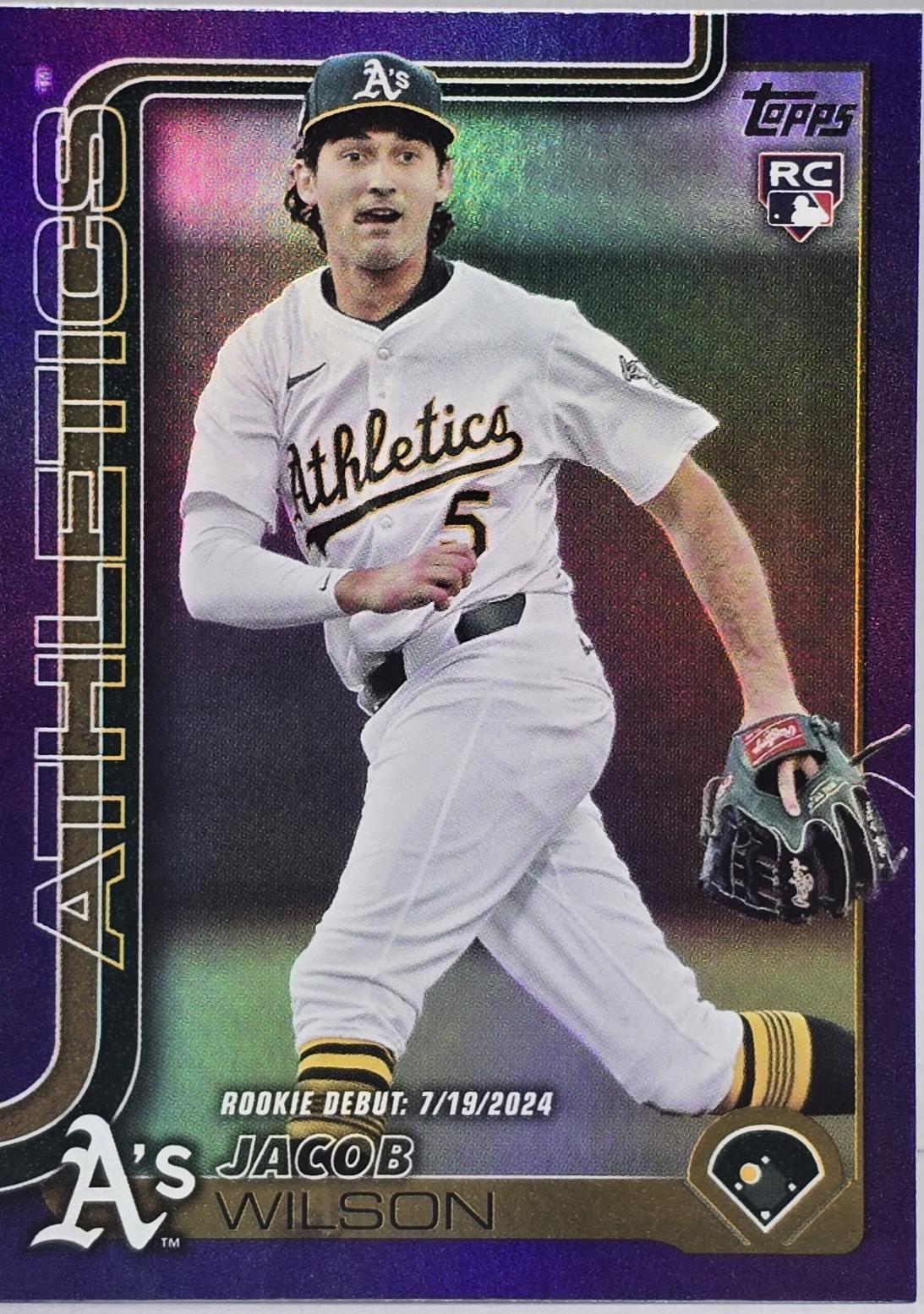 Jacob Wilson [Purple Rainbow Foil] #US180