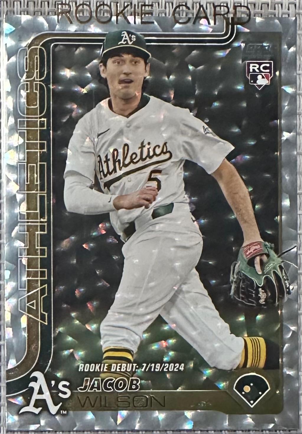 Jacob Wilson [Silver Crackle Foil] #US180