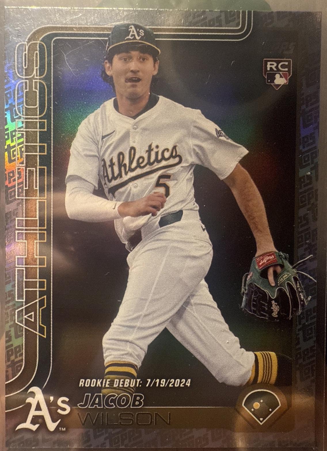 Jacob Wilson [Topps Logo Foil] #US180
