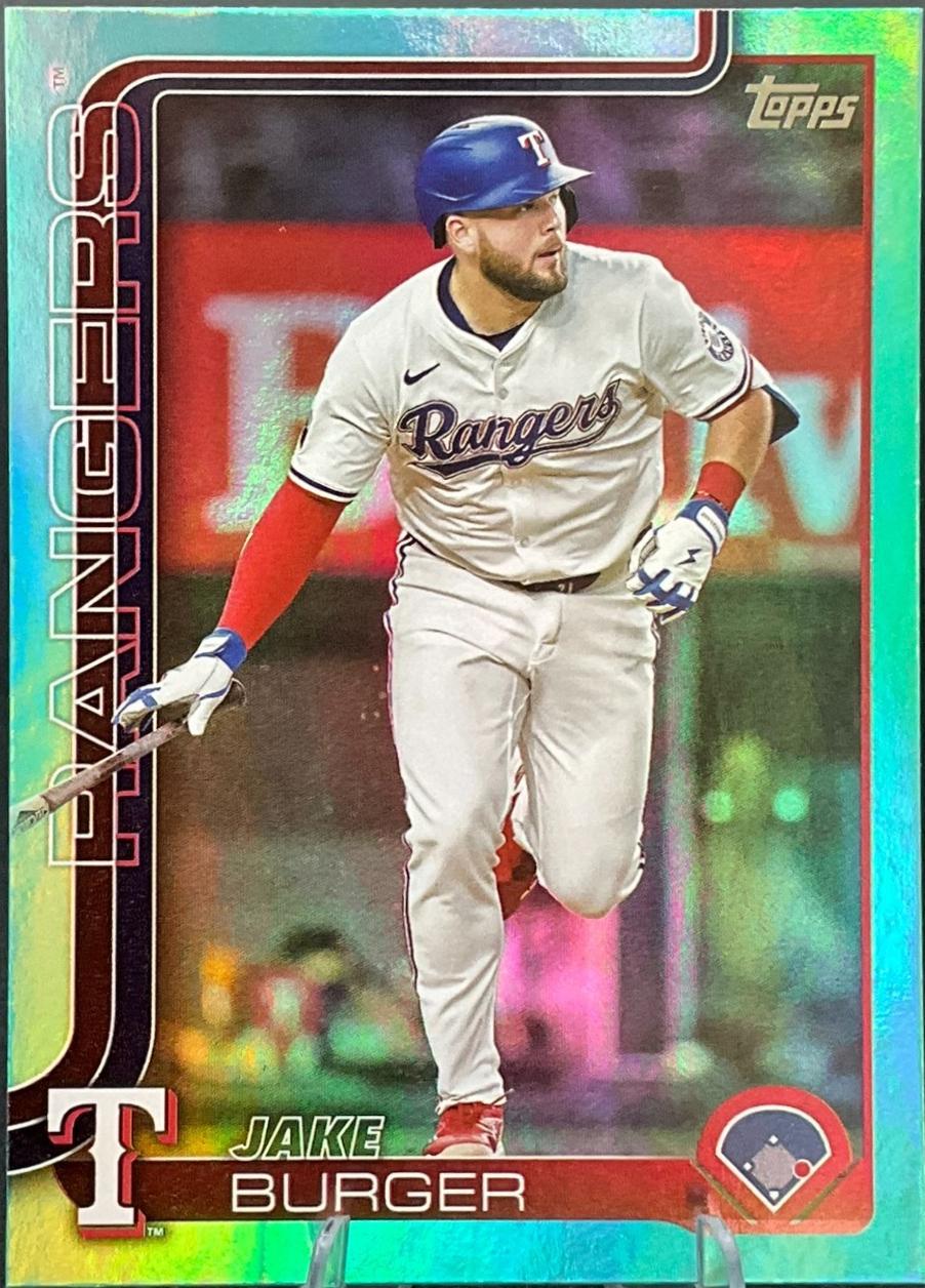 Jake Burger [Aqua Rainbow Foil] #US98