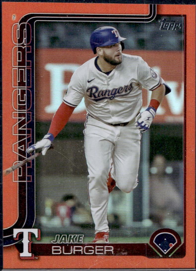 Jake Burger [Orange Rainbow Foil] #US98