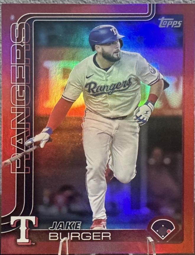 Jake Burger [Red Diamante Foil] #US98