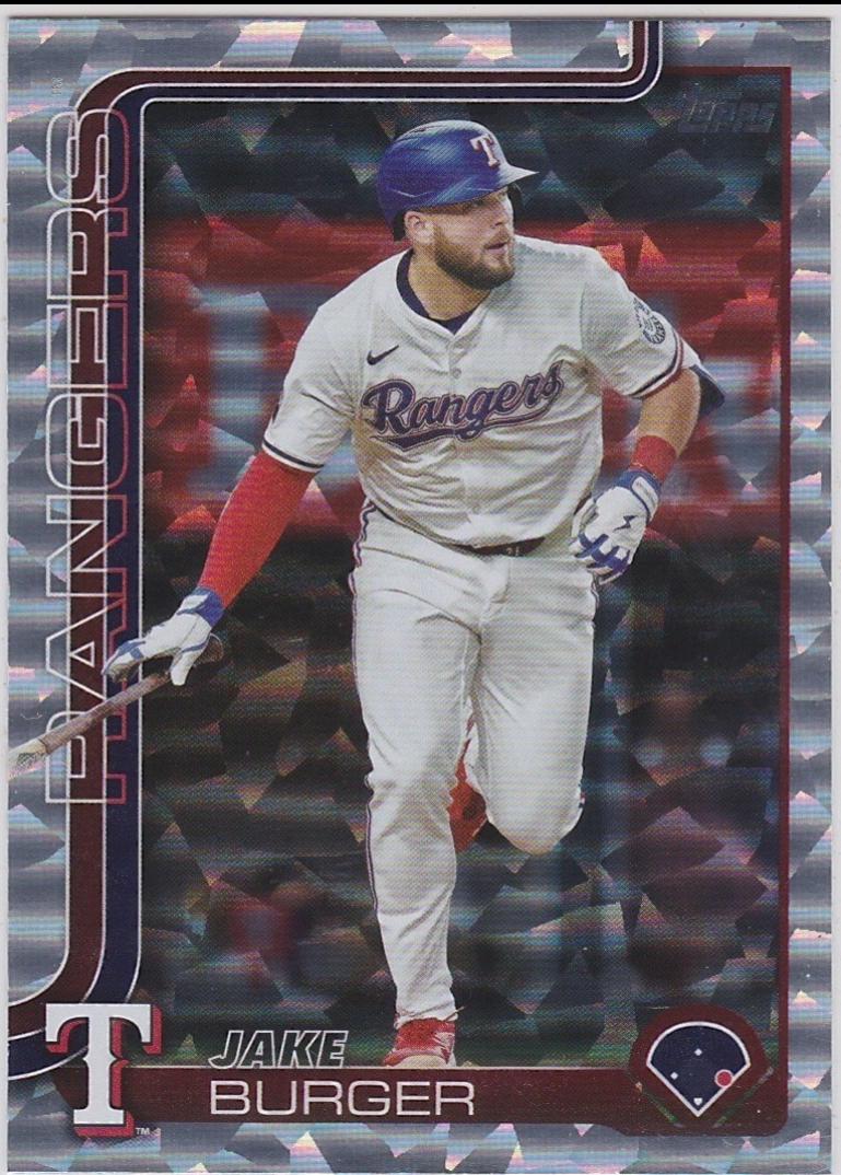 Jake Burger [Silver Crackle Foil] #US98