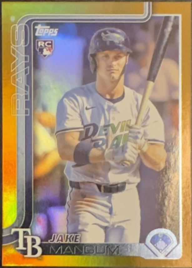 Jake Mangum [Gold Diamante Foil] #US306