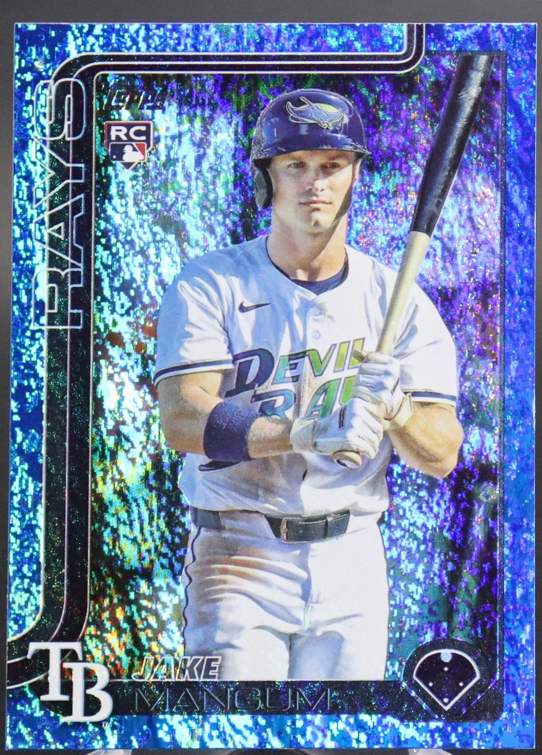 Jake Mangum [Holo Blue Foil] #US306