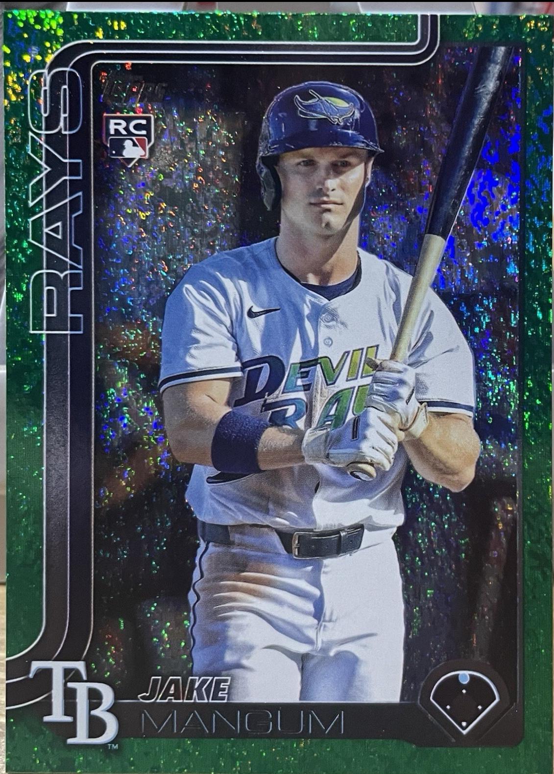 Jake Mangum [Holo Green Foil] #US306