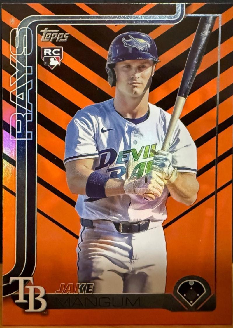 Jake Mangum [Orange Diamante Foil] #US306