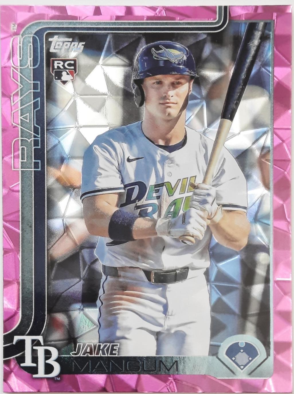 Jake Mangum [Pink Diamante Foil] #US306