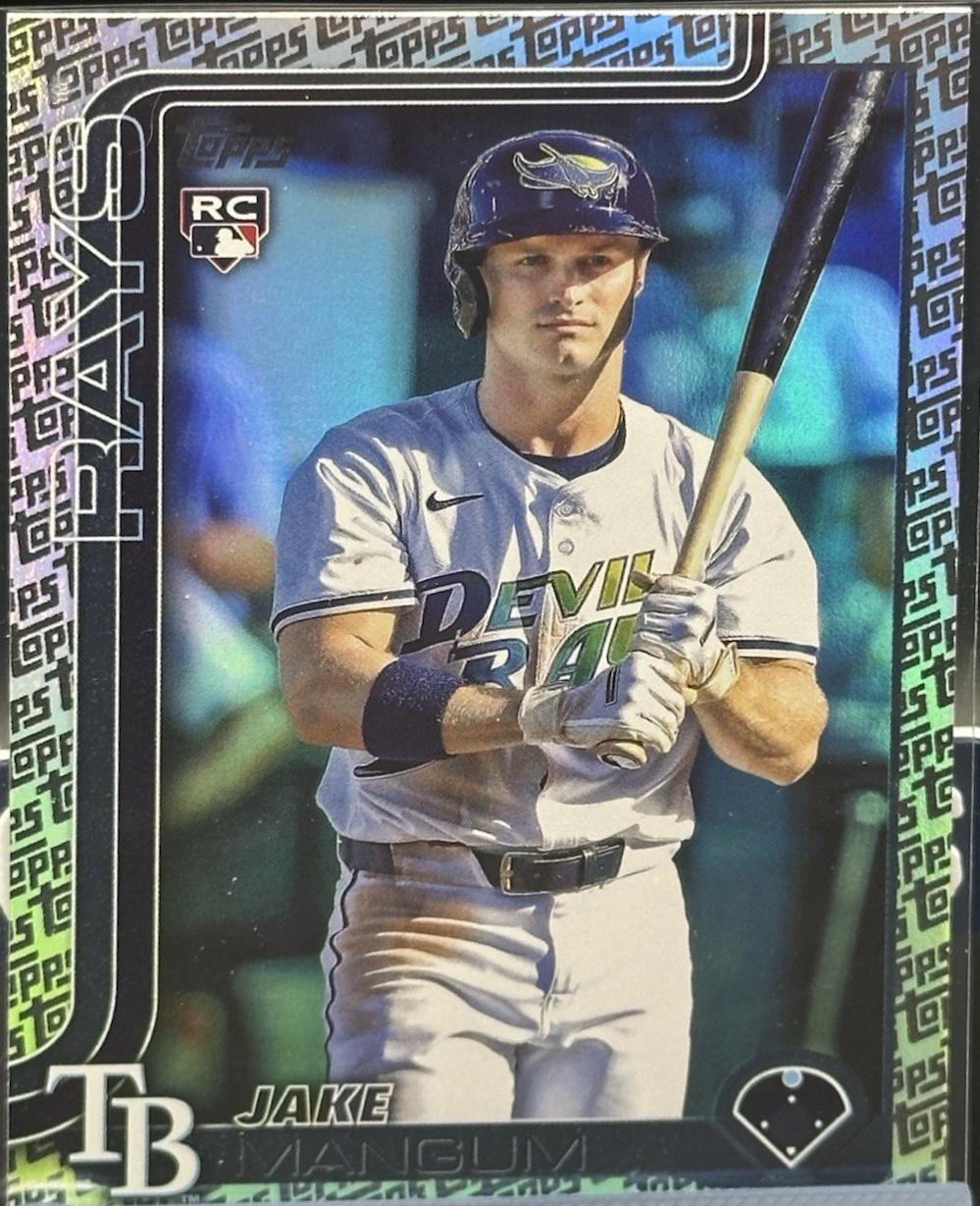 Jake Mangum [Topps Logo Foil] #US306