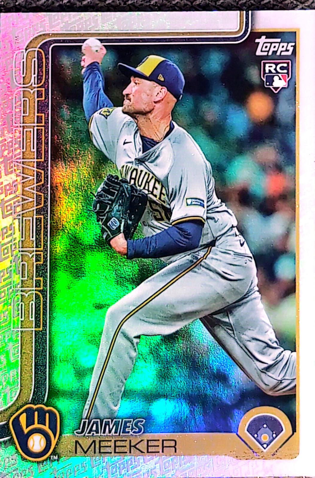 James Meeker [Topps Logo Foil] #US326