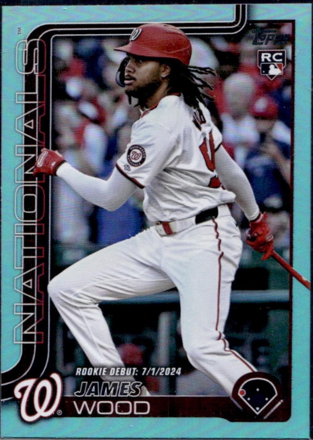 James Wood [Aqua Rainbow Foil] #US218