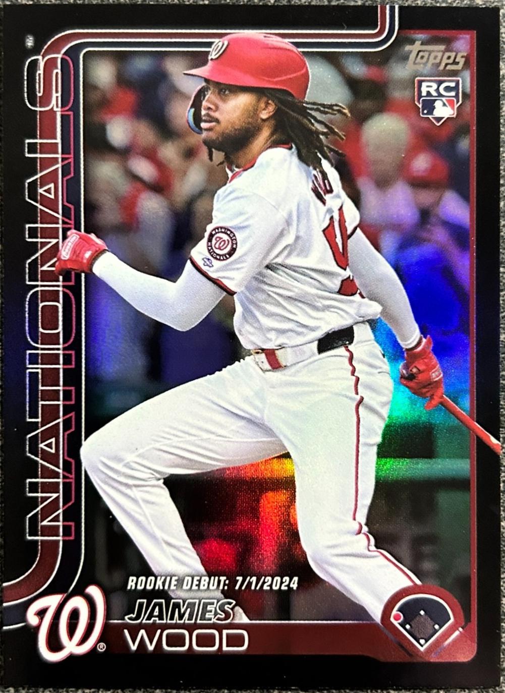 James Wood [Black Diamante Foil] #US218