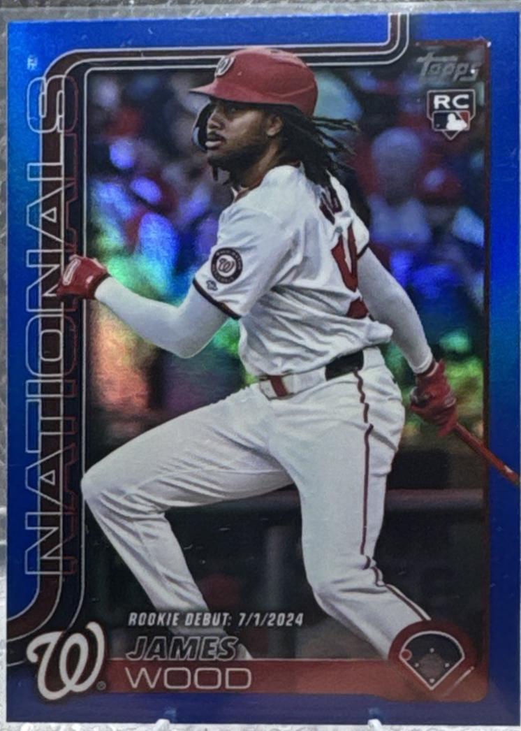 James Wood [Blue Rainbow Foil] #US218
