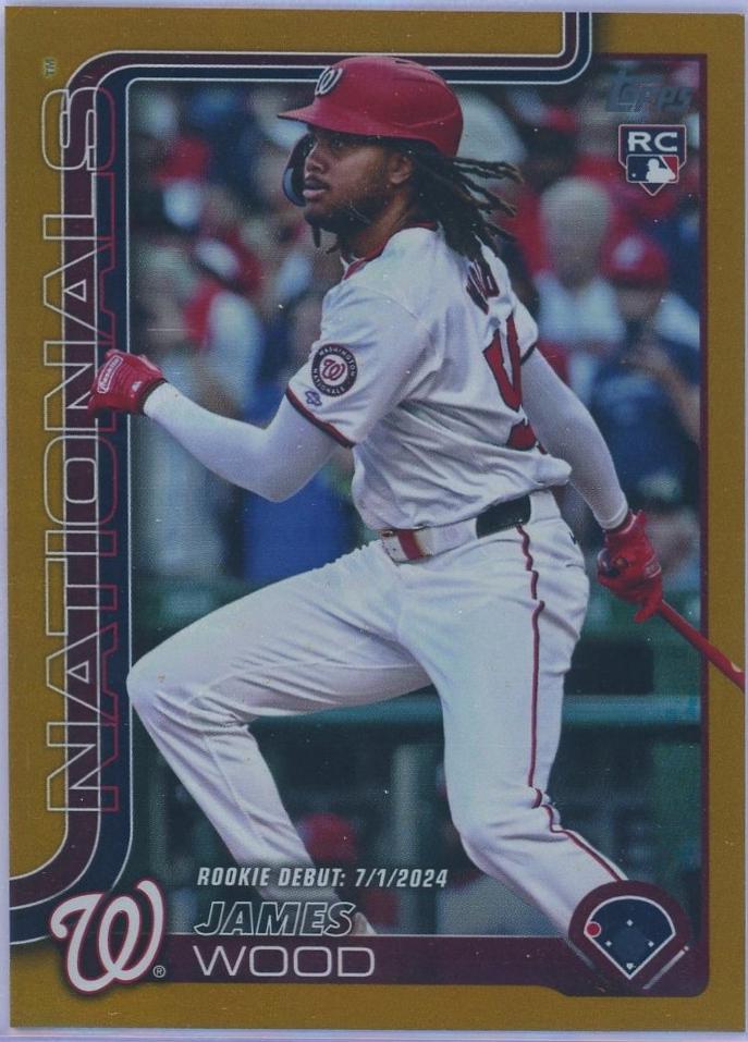 James Wood [Gold Diamante Foil] #US218