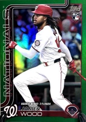 James Wood [Green Rainbow Foil] #US218