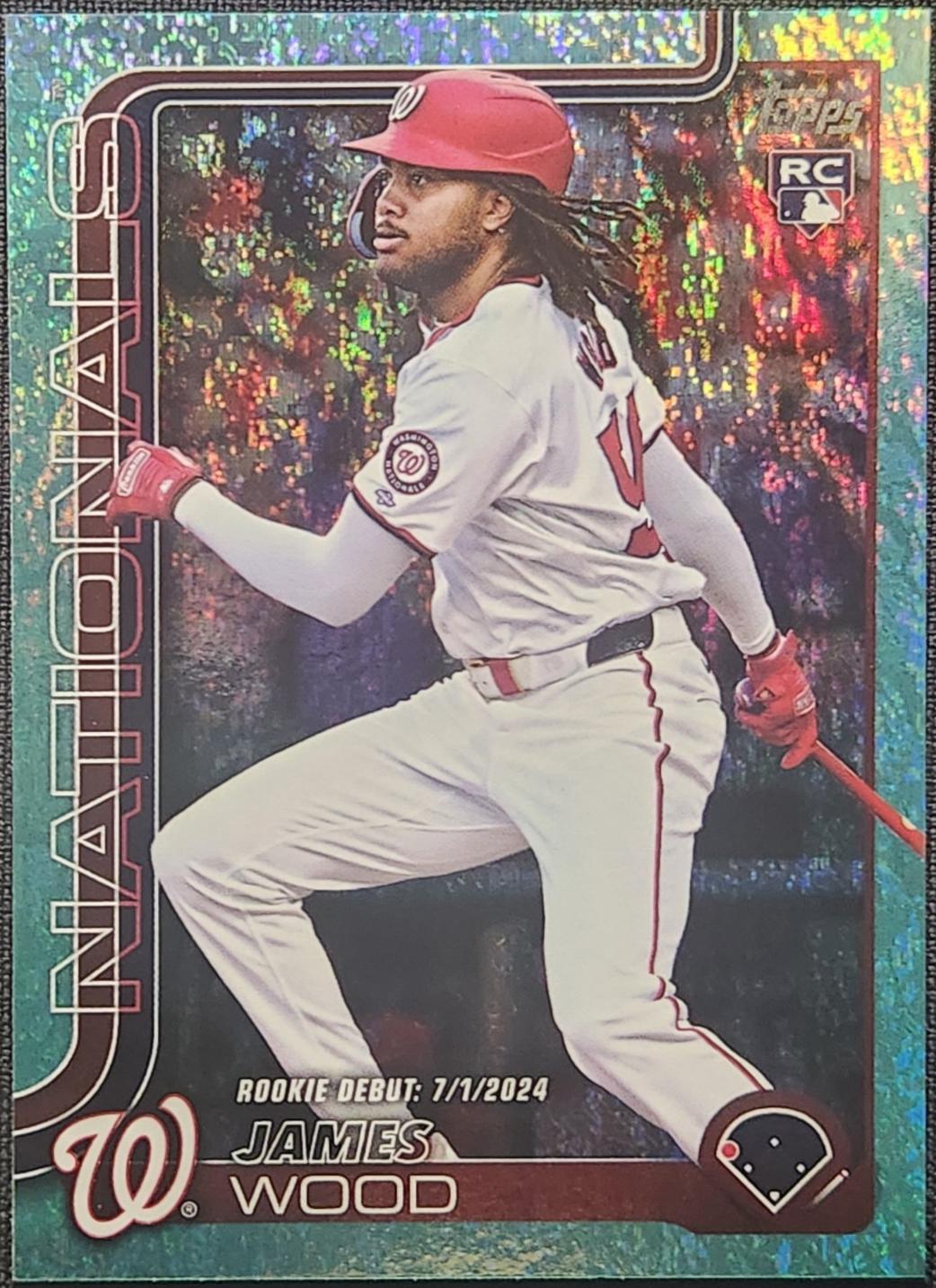 James Wood [Holo Aqua Foil] #US218