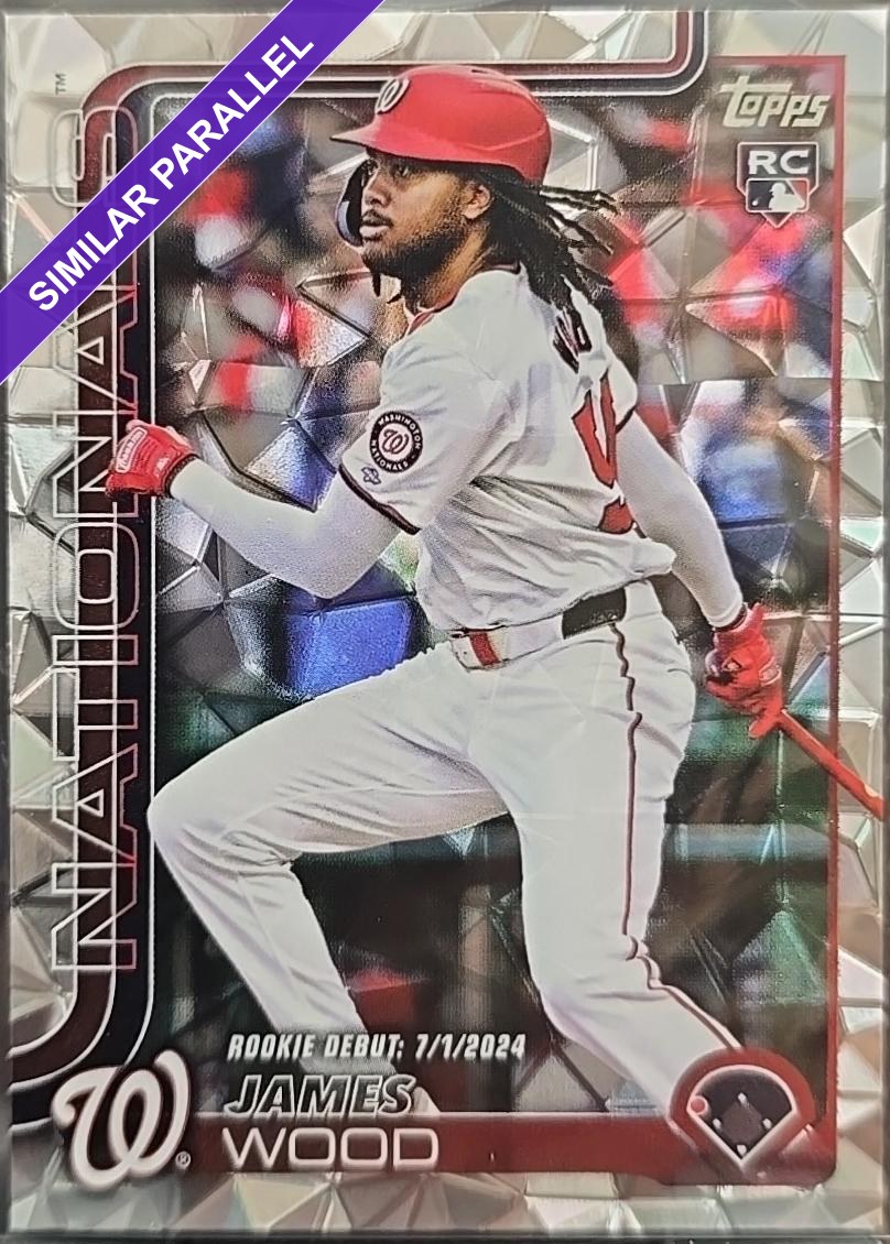 James Wood [Orange Diamante Foil] #US218