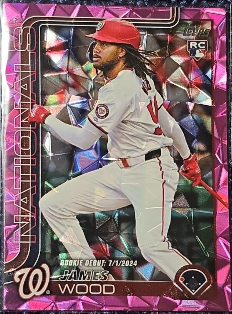 James Wood [Pink Diamante Foil] #US218