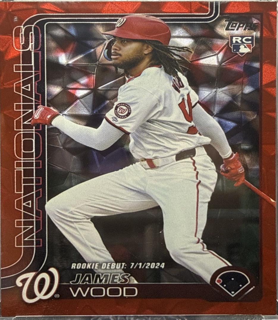 James Wood [Red Diamante Foil] #US218