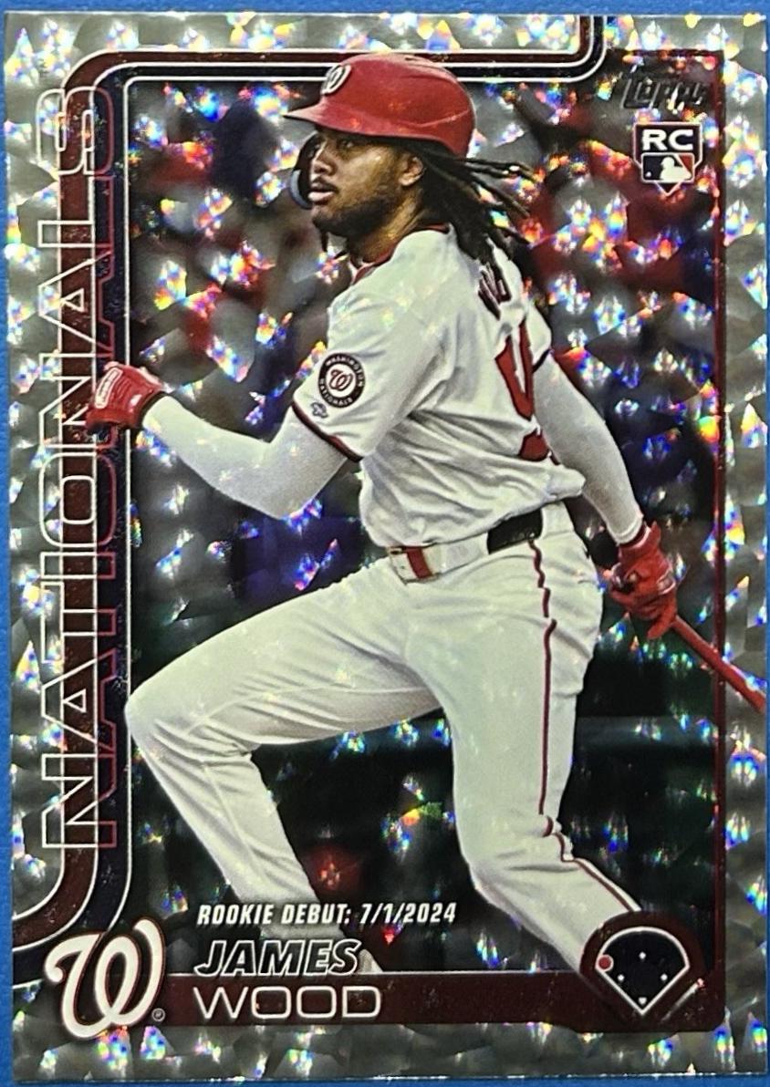 James Wood [Silver Crackle Foil] #US218