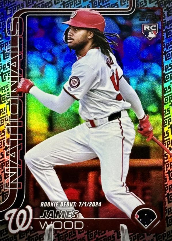 James Wood [Topps Logo Foil] #US218