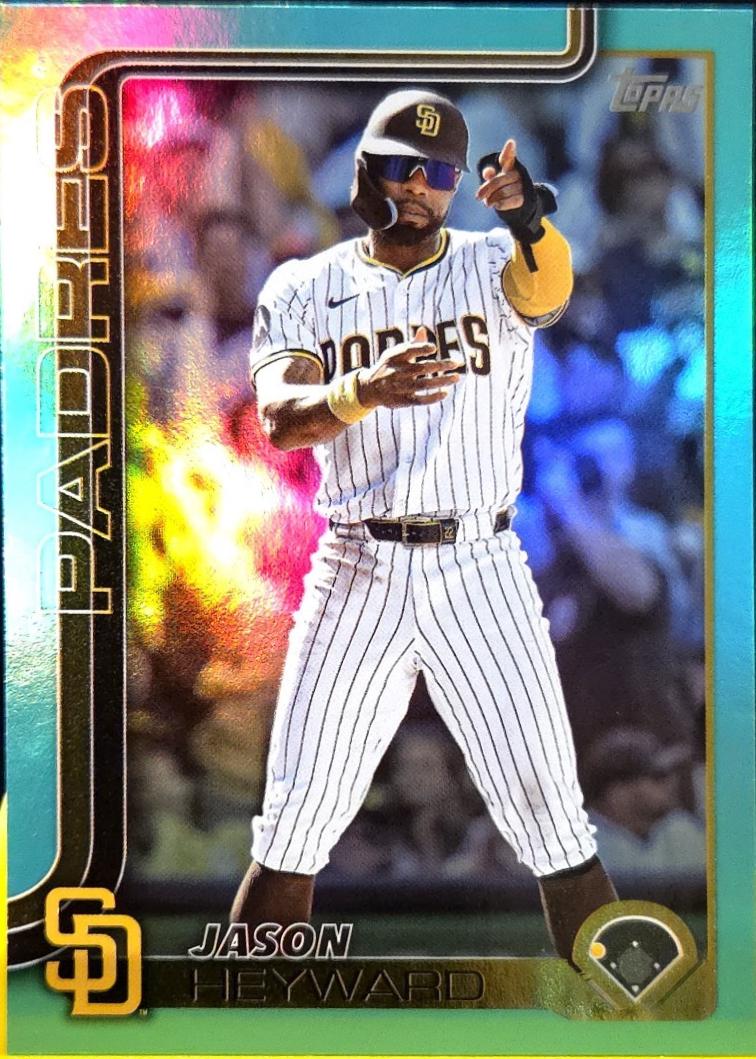 Jason Heyward [Aqua Rainbow Foil] #US71