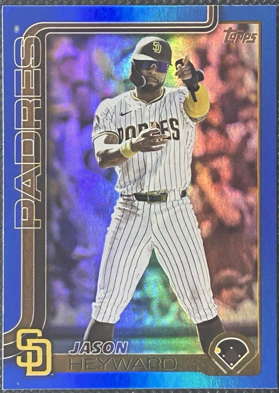 Jason Heyward [Blue Rainbow Foil] #US71