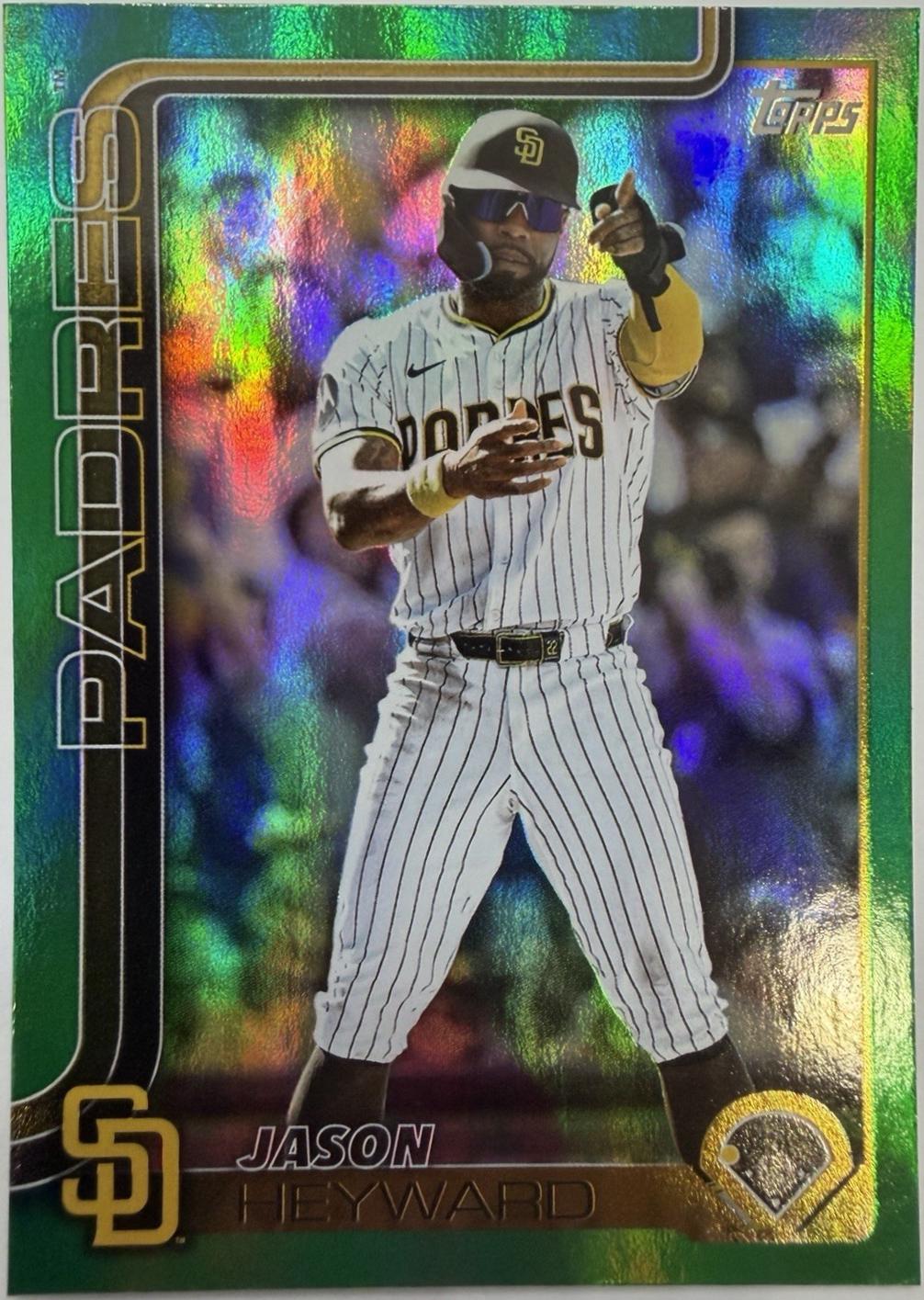 Jason Heyward [Green Rainbow Foil] #US71