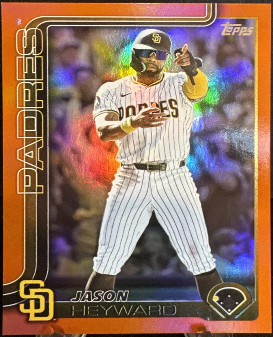Jason Heyward [Orange Diamante Foil] #US71