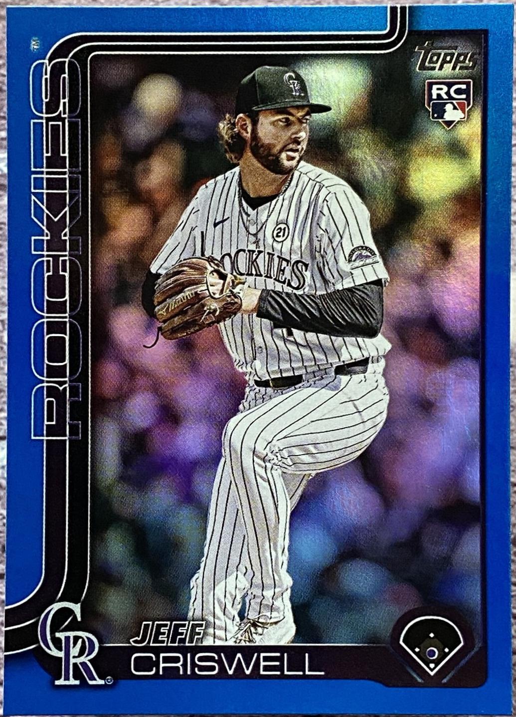 Jeff Criswell [Blue Rainbow Foil] #US5