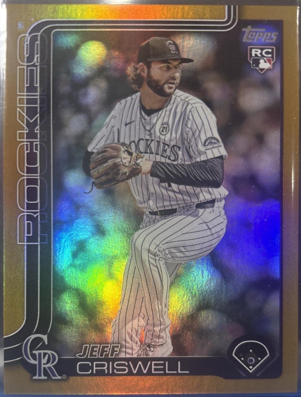 Jeff Criswell [Gold Rainbow Foil] #US5