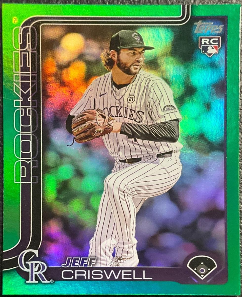 Jeff Criswell [Green Rainbow Foil] #US5