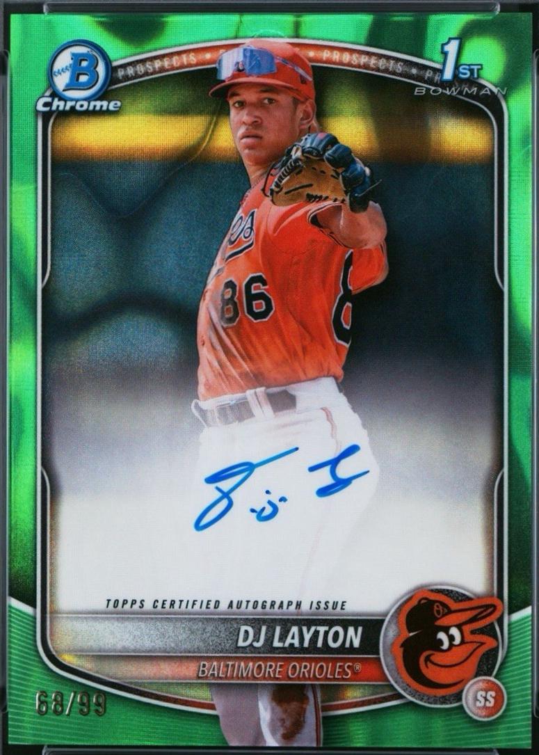DJ Layton [Green Lava Refractor] #CPA-DL