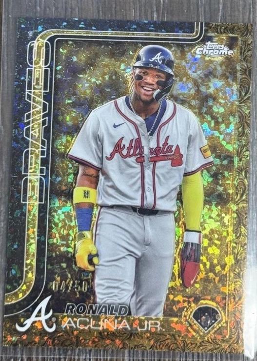 Ronald Acuna Jr. [Gold Mini Diamond] #154