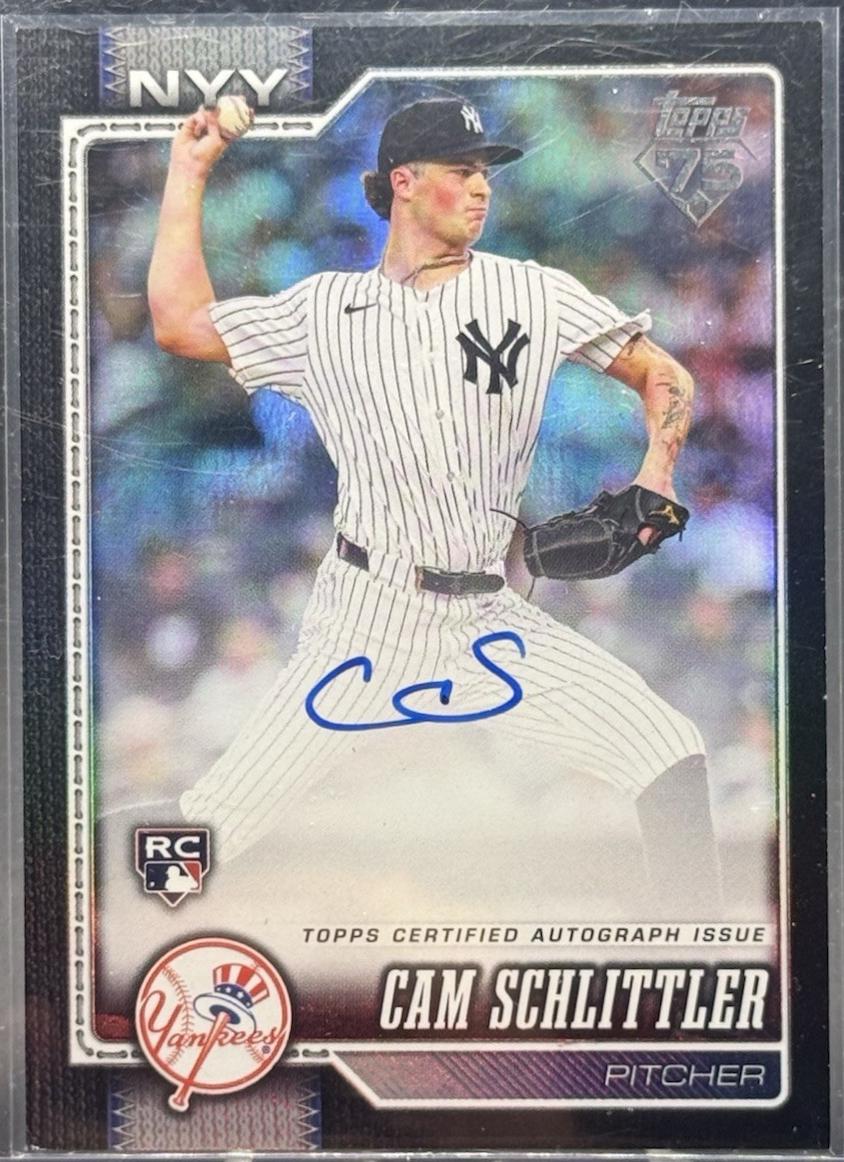 Cam Schlittler [Black Foil] #111