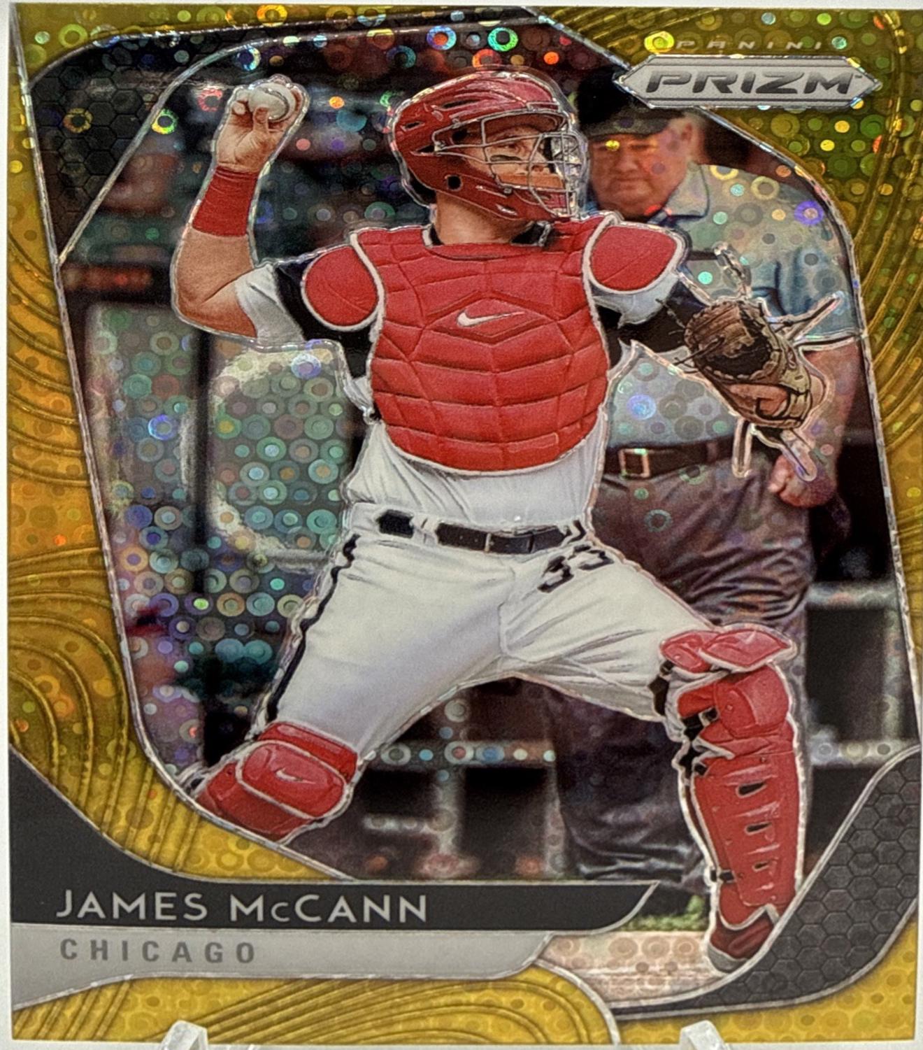 James McCann [Gold Donut Circles Prizm] #245