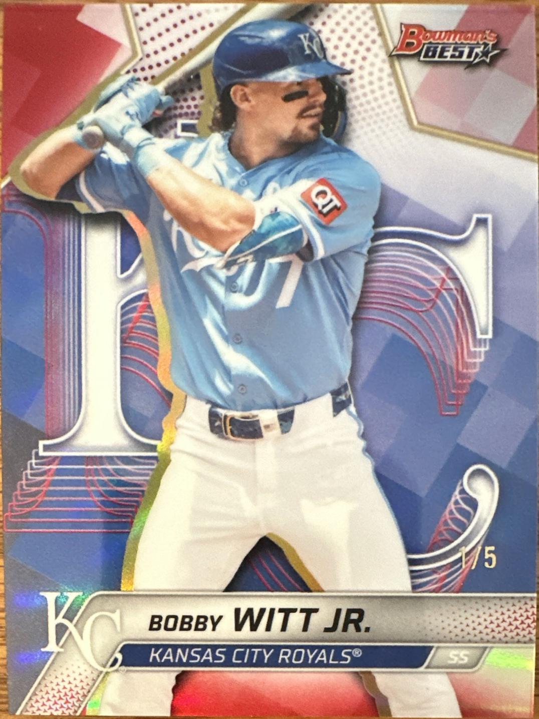 Bobby Witt Jr. [Red Refractor] #69