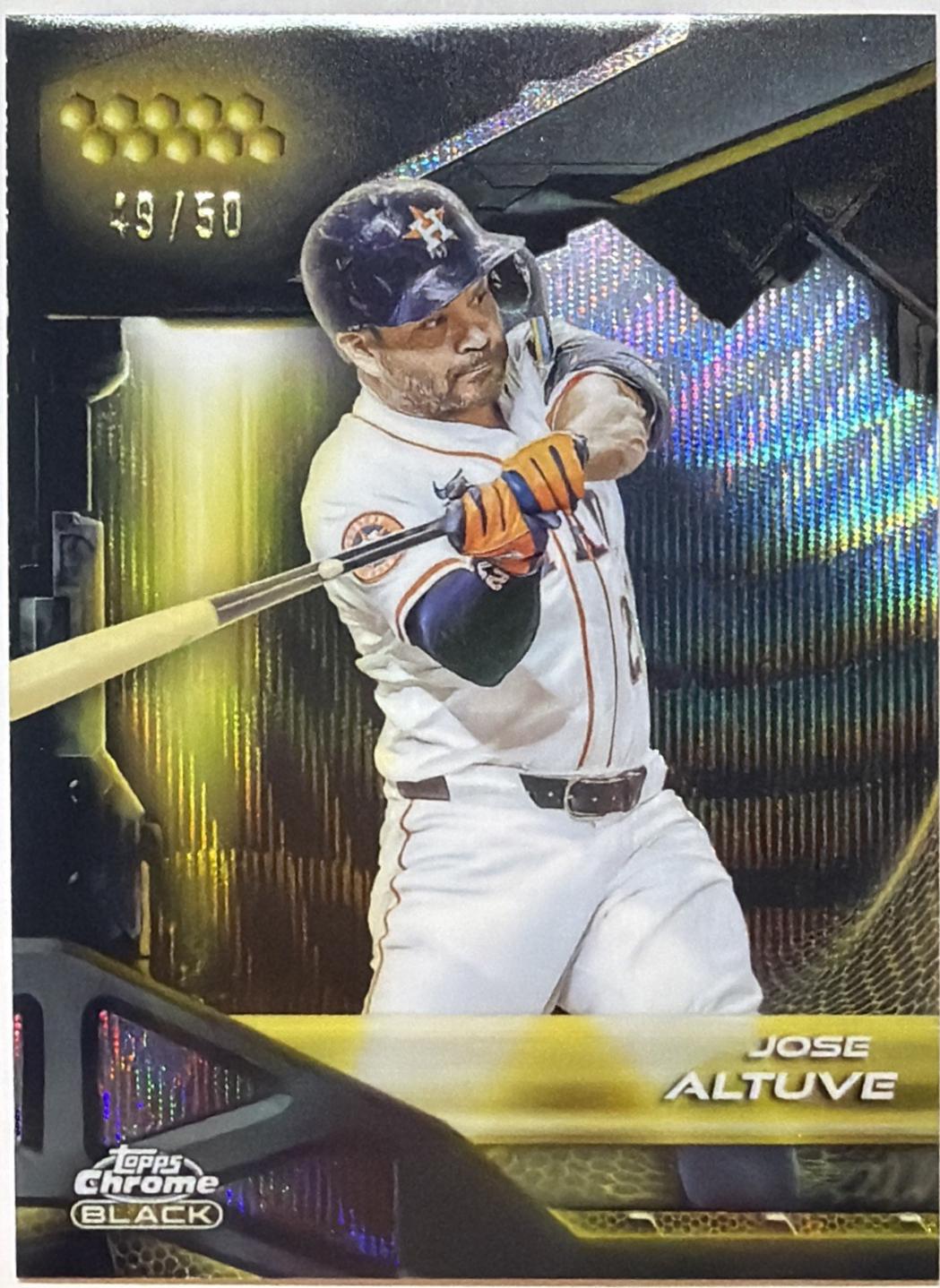 Jose Altuve [Gold Wave Refractor] #24