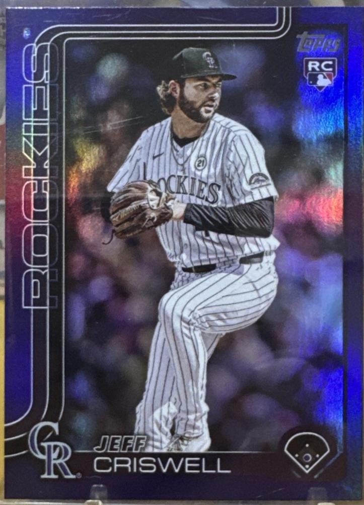 Jeff Criswell [Purple Rainbow Foil] #US5