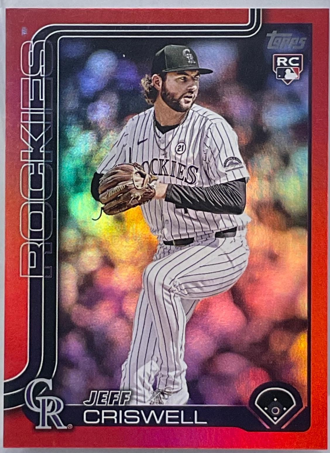 Jeff Criswell [Red Rainbow Foil] #US5