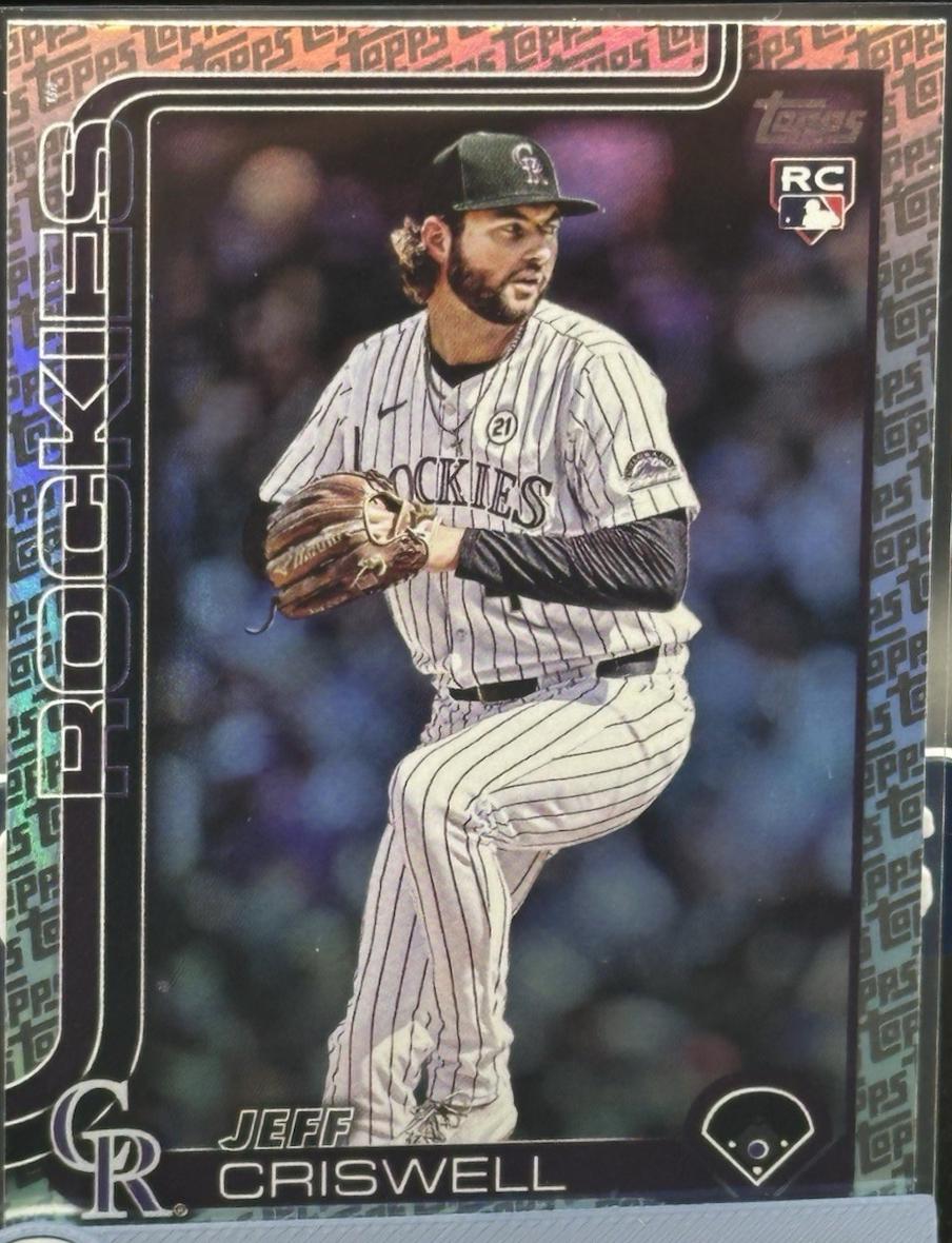 Jeff Criswell [Topps Logo Foil] #US5