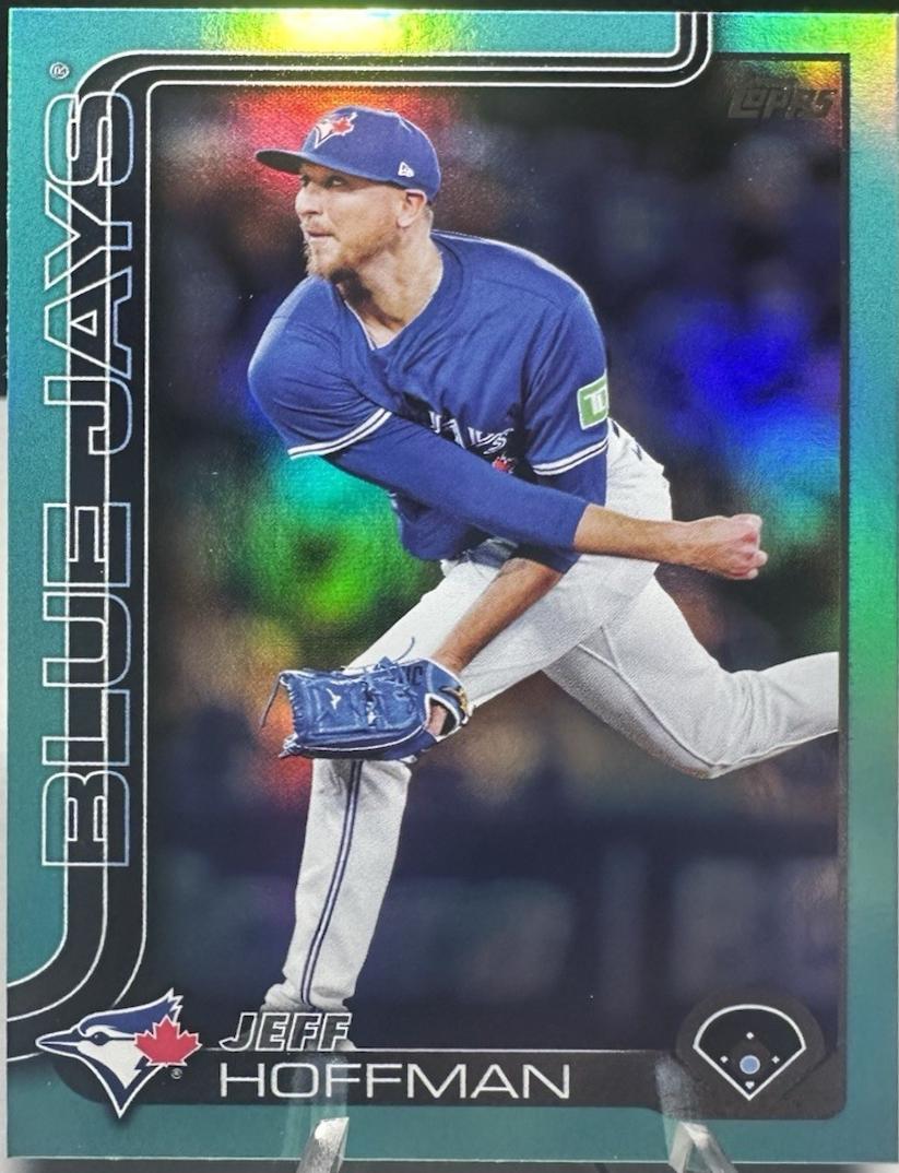 Jeff Hoffman [Aqua Rainbow Foil] #US9