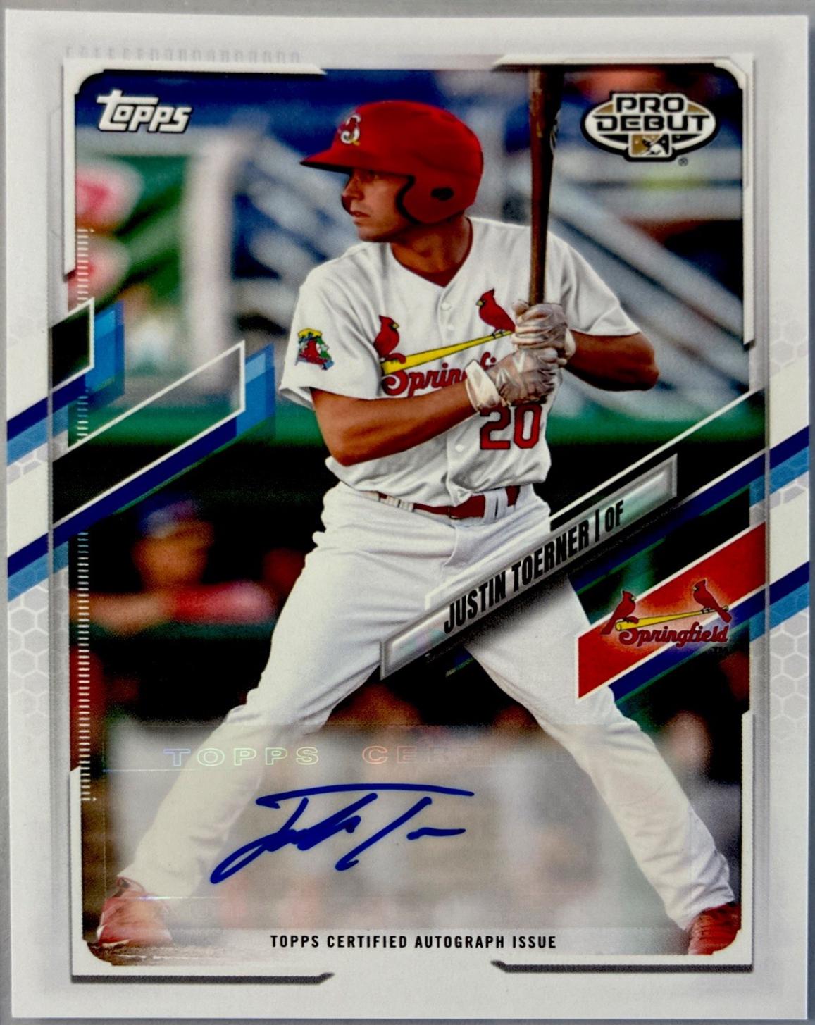Justin Toerner [Autograph] #PD-120