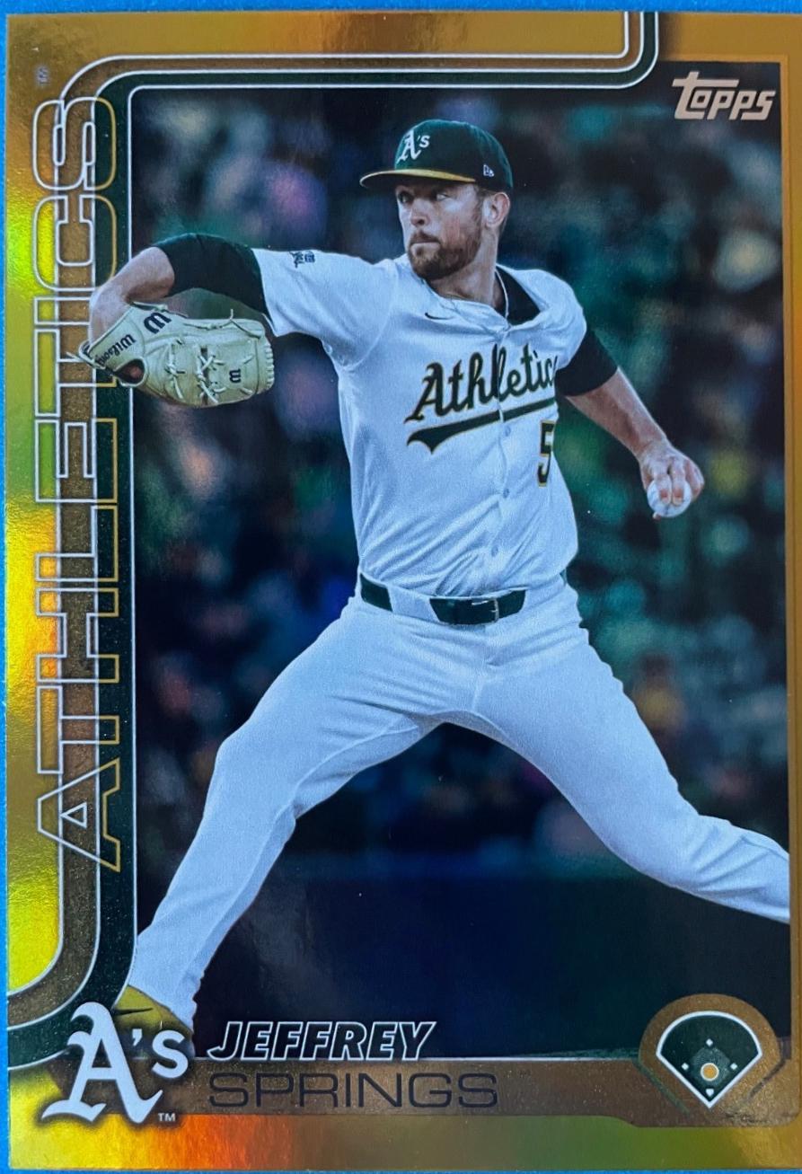 Jeffrey Springs [Gold Diamante Foil] #US283